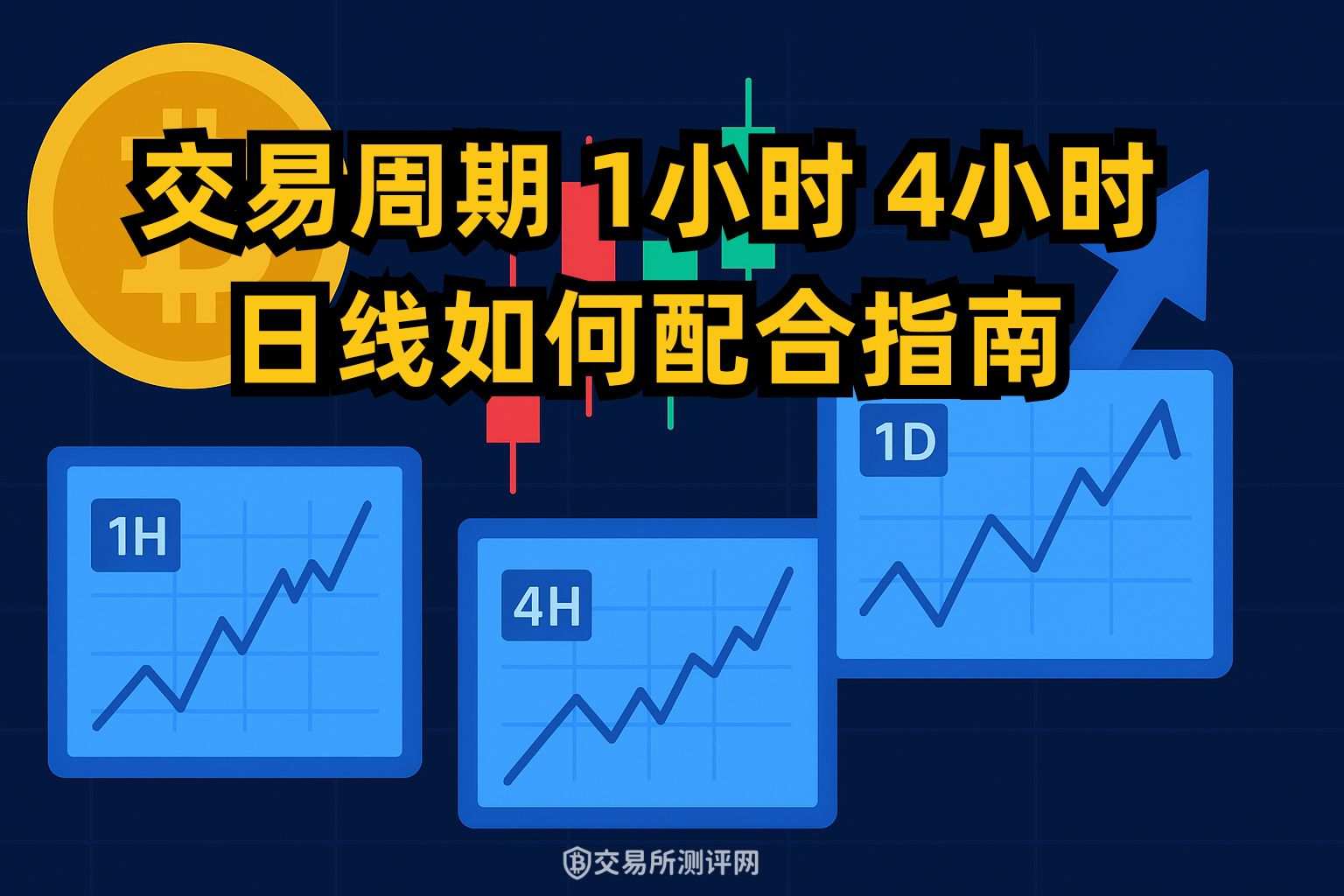 币圈多周期交易指南:1H、4H、日线如何联动决策?新手必看实战三步走