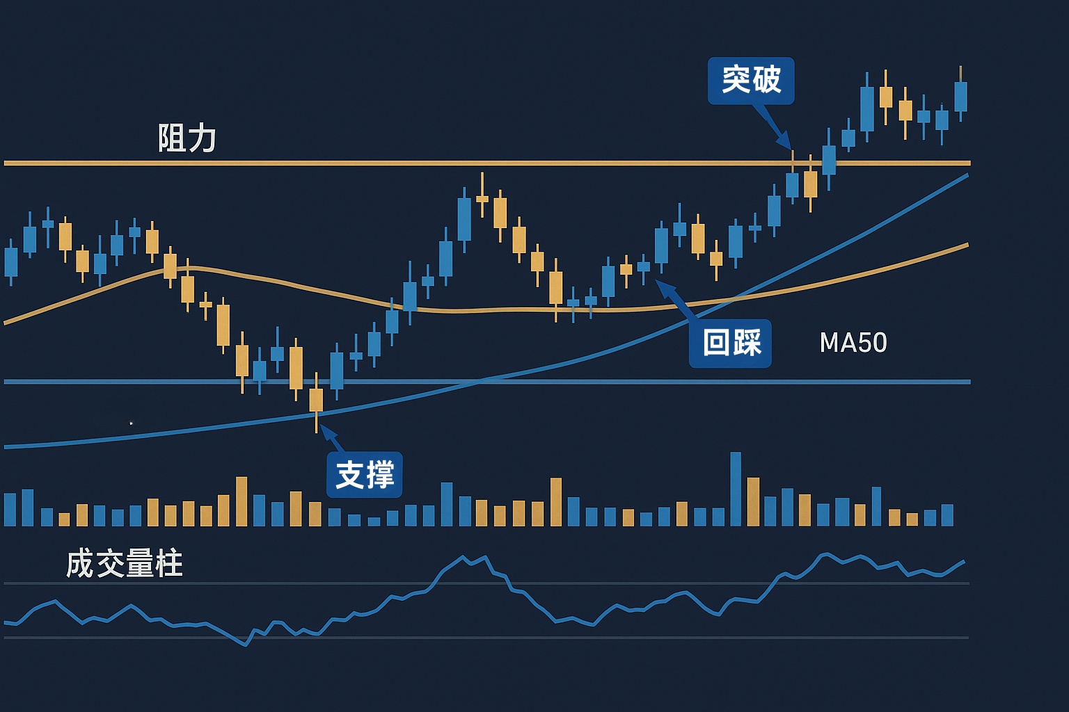支撑与阻力终极指南：交易核心技巧与实战策略解析_图2