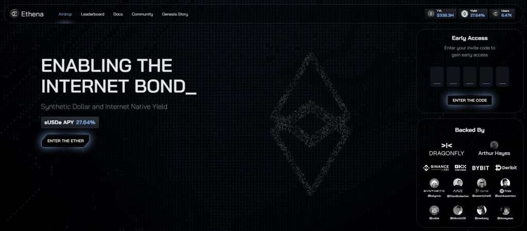 Ethena 稳定币 USDe 的用例
