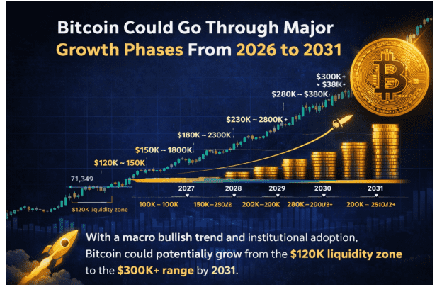 比特币价格预测 2026–2031：未来趋势与深度解析