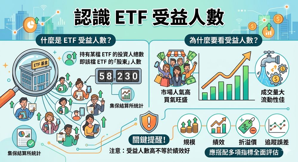 ETF受益人数怎么看?学会这5个指标避开追高陷阱