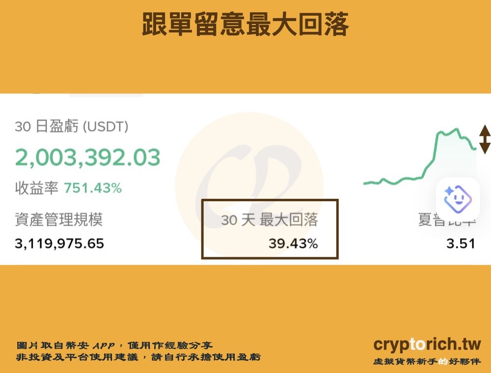 观察最大回落