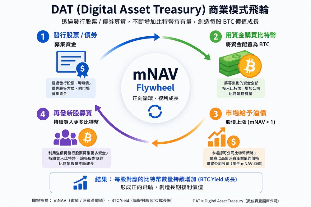 DAT 公司是什么?最纯粹的比特币概念股