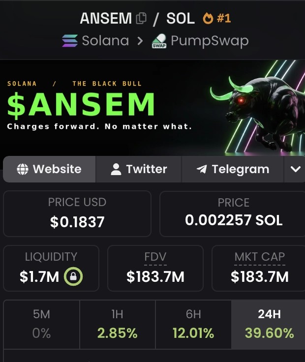 ANSEM代币的机械化和Bullpen营销策略_图2