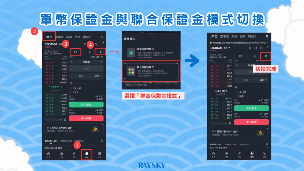 如何切换单币保证金模式与联合保证金模式?