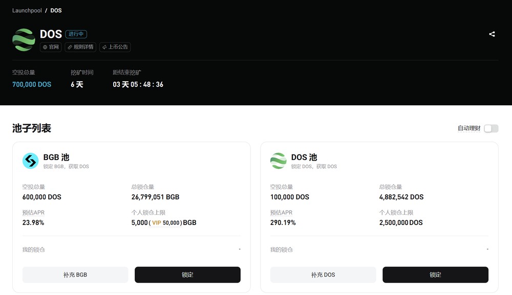Step 1:进入 Bitget Launchpool 页面