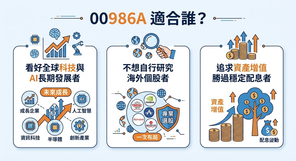 00986A 适合谁？