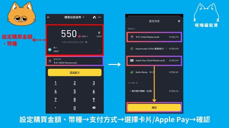 Step 4：选择支付方式
