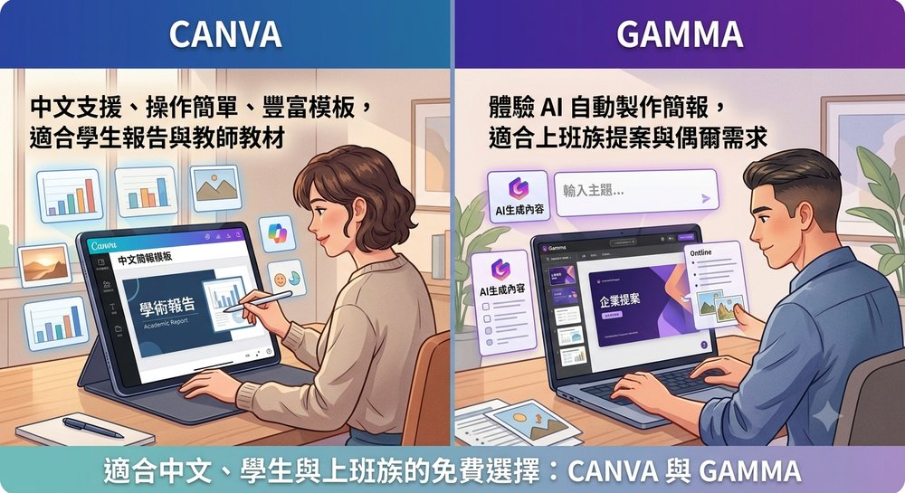 适合中文、学生与上班族的免费选择