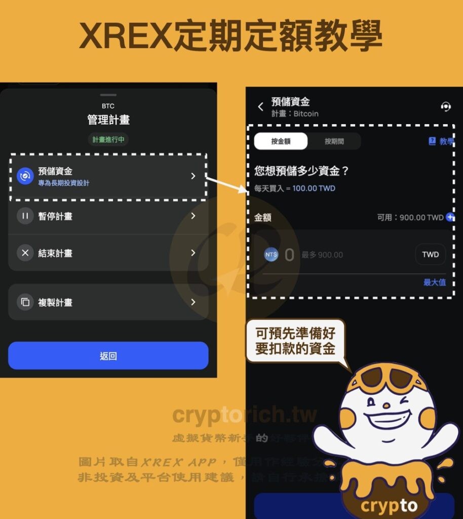 预储资金模式